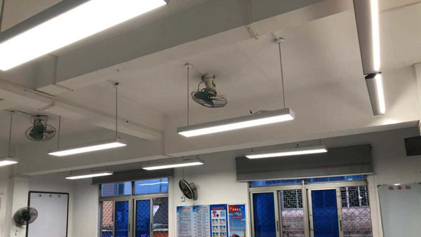 智多多客戶案例：庵埠華僑中學教室燈光改造